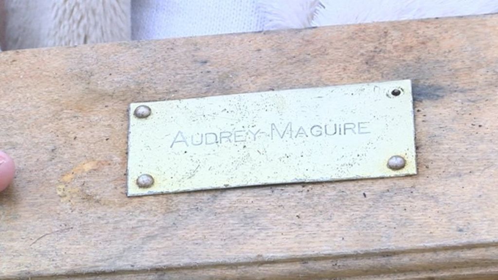 Audrey Maguire plaque