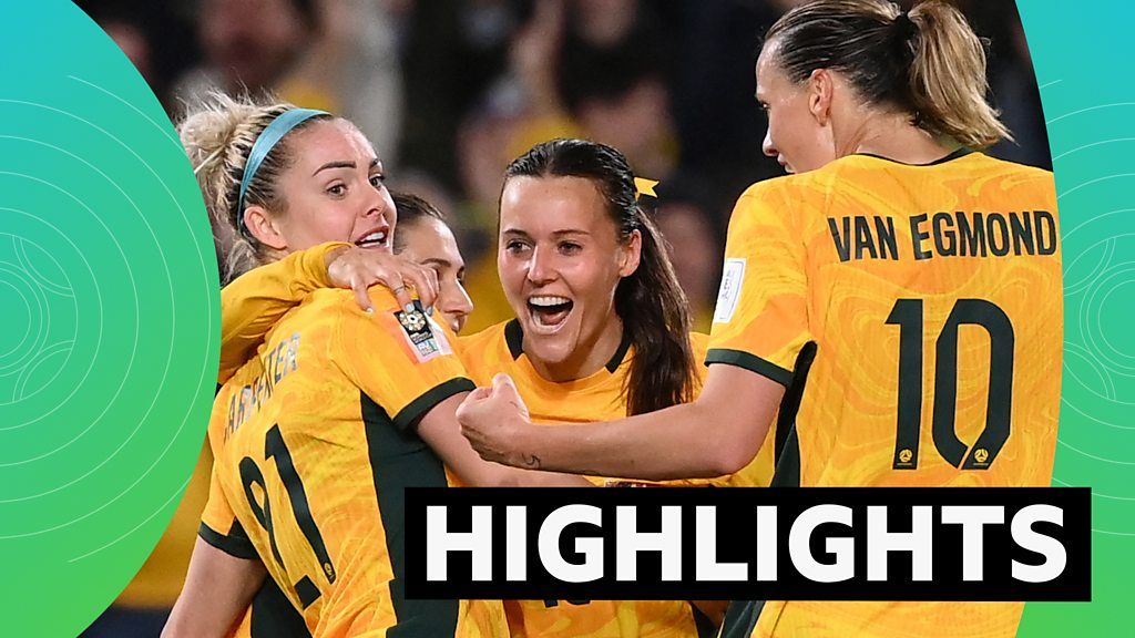 Australia beat Denmark to reach quarter-finals