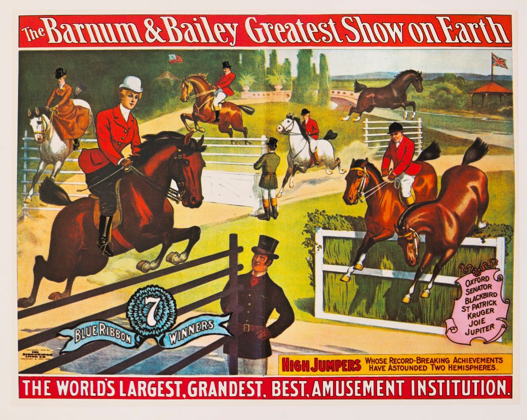 Barnum and Bailey poster