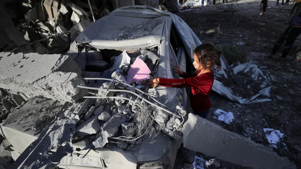 Israeli strikes in northern Gaza kill at least 50, hospital says