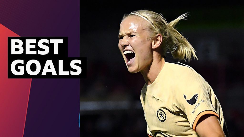 Women's Super League: Chelsea's Harder leads WSL best goals of weekend