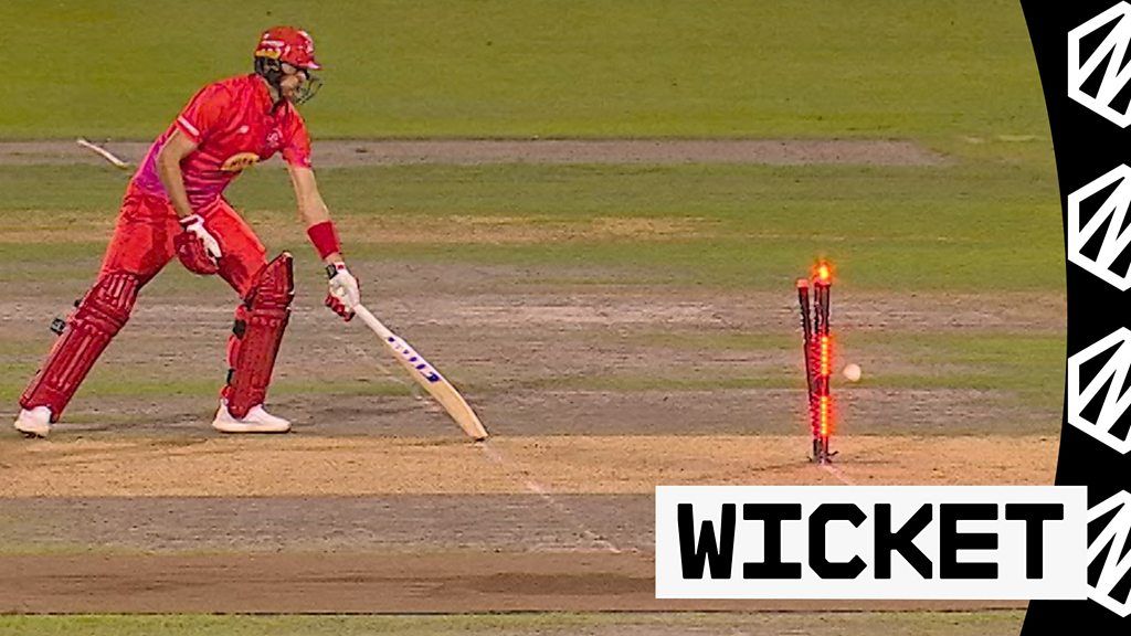 The Hundred: Manchester Originals' Phil Salt catches out David Payne with brilliant stumping