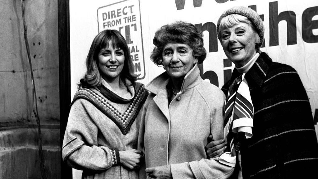 Deborah Grant, Dame Peggy Ashcroft and Pauline Jameso
