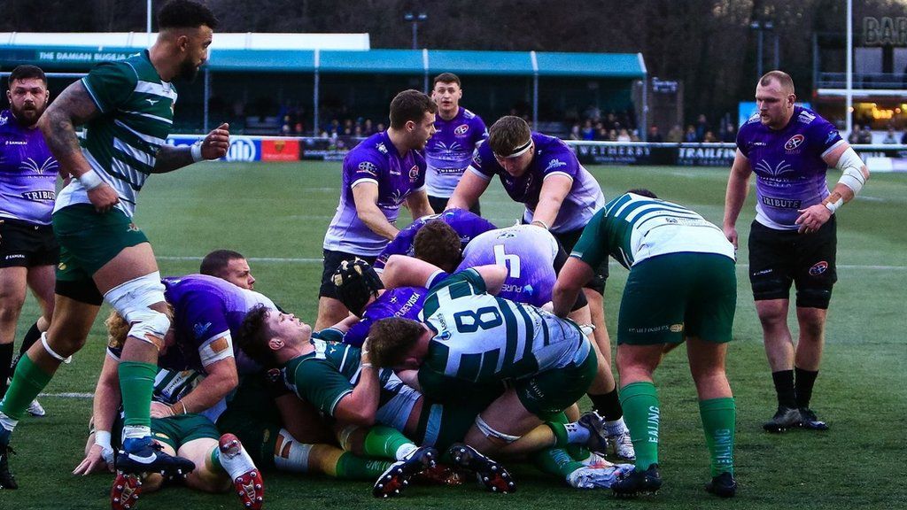 Ealing Trailfinders against Cornish Pirates