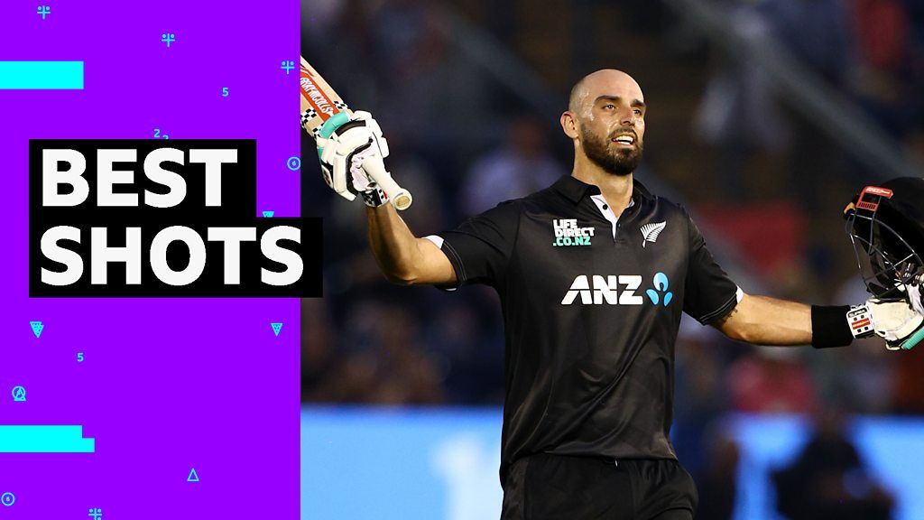 Watch the best shots as Mitchell steers NZ to victory