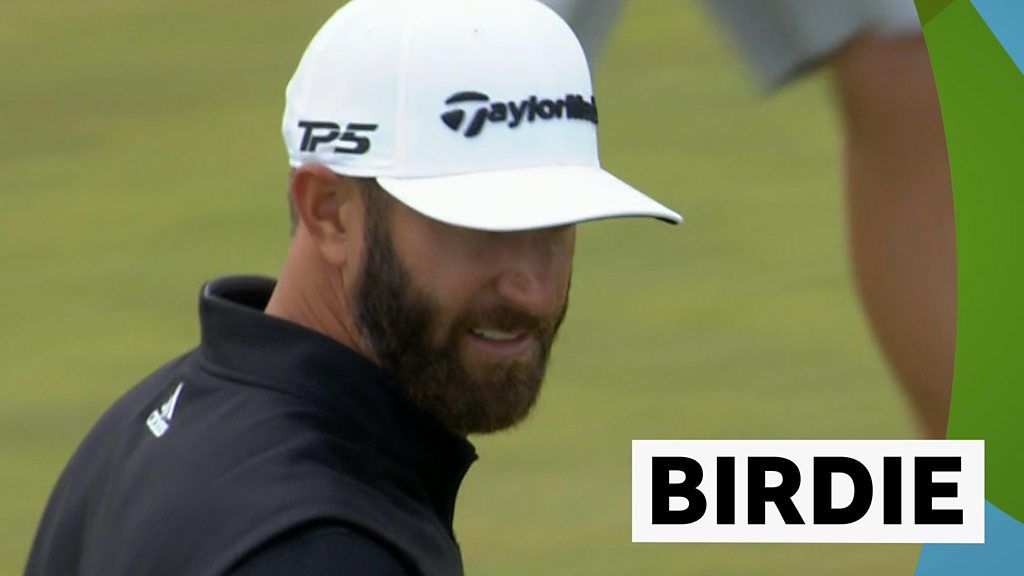 The Open 2022: Dustin Johnson hits birdie on way to clubhouse lead
