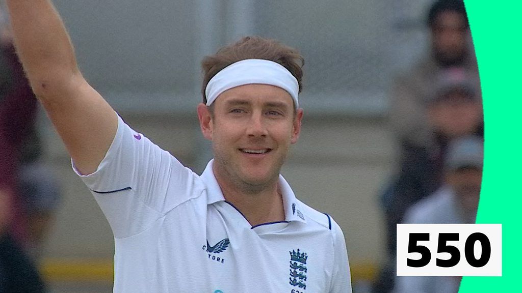 ‘The breakthrough’ – Broad earns 550th Test wicket