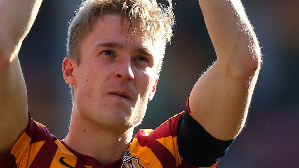 Stephen Darby in action for Bradford