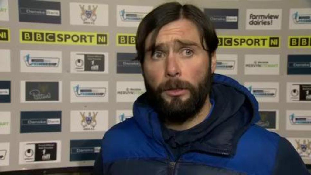 Glenavon boss Gary Hamilton is wary of inform Cliftonville BBC Sport