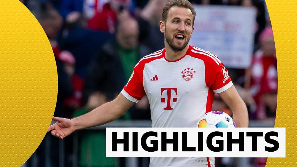 Bayern Munich 8-0 Darmstadt: Harry Kane scores hat-trick - highlights