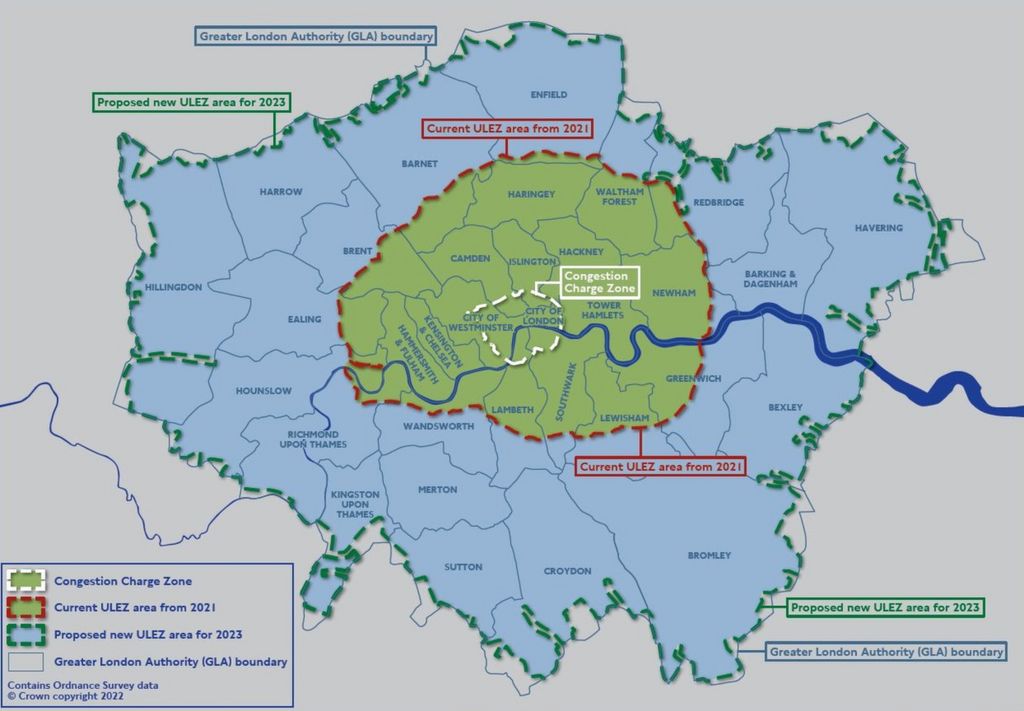 ULEZ Zones