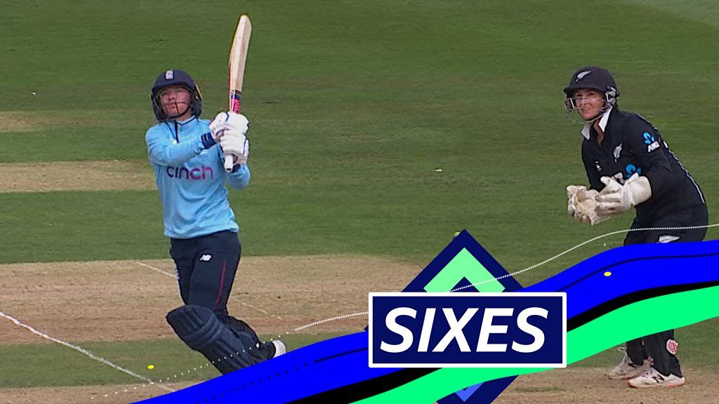 England v New Zealand ODI: Watch as Danni Wyatt hits a 'merciless shot' among four sixes against New Zealand