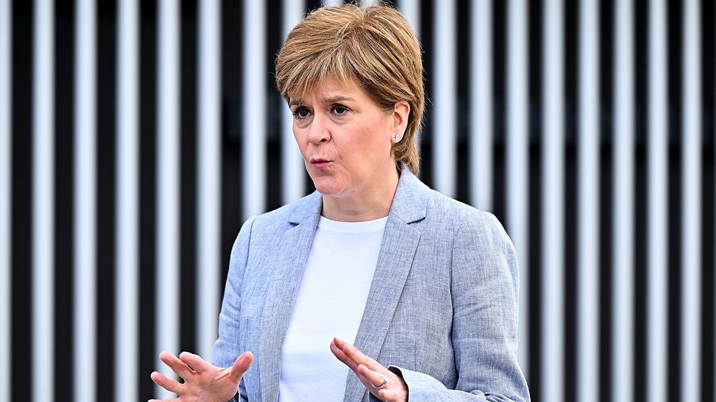 First Minister Nicola Sturgeon has defended the decision to impose Scotland-Manchester travel restrictions.