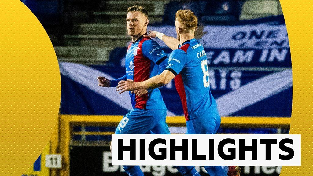 Watch Inverness CT into Scottish Cup semis after upset BBC Sport