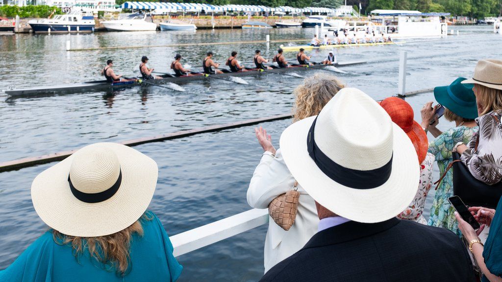 In pictures Henley Royal Regatta 2023 starts in Oxfordshire BBC News