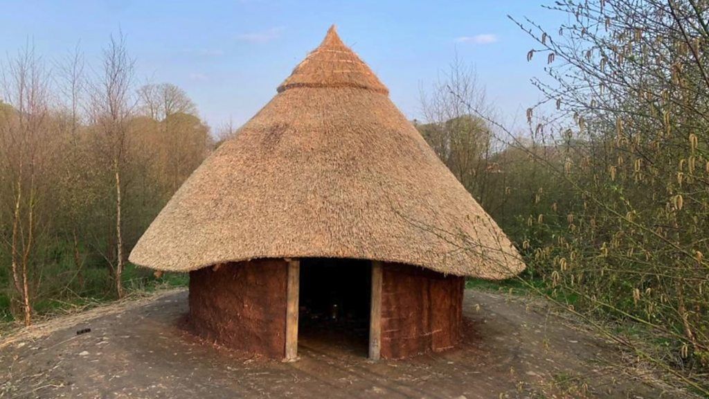 An Iron Age-style roundhouse