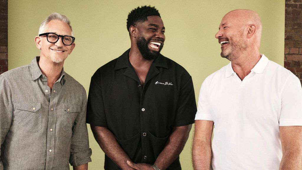 Gary Lineker, Micah Richards and Alan Shearer