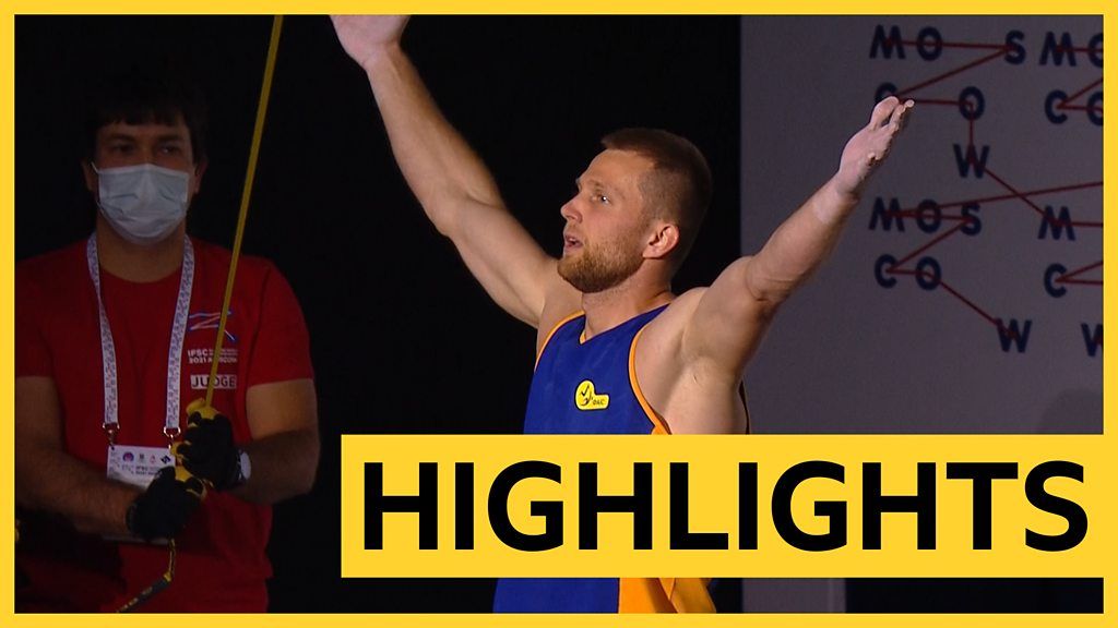 Climbing World Championships: Danyil Boldyrev wins speed climbing world championship title