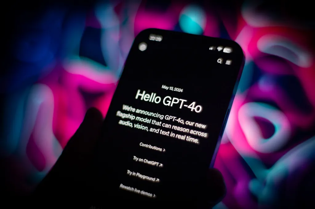 The ChatGPT app is seen on a mobile device in this illustration