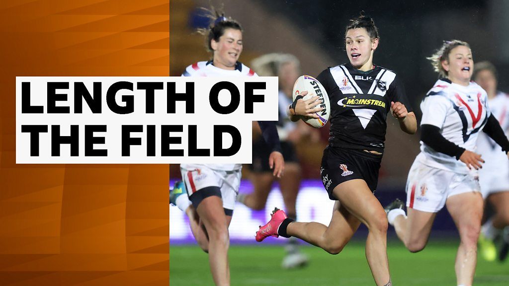 Rugby League World Cup New Zealand's Shanice Parker scores superb solo