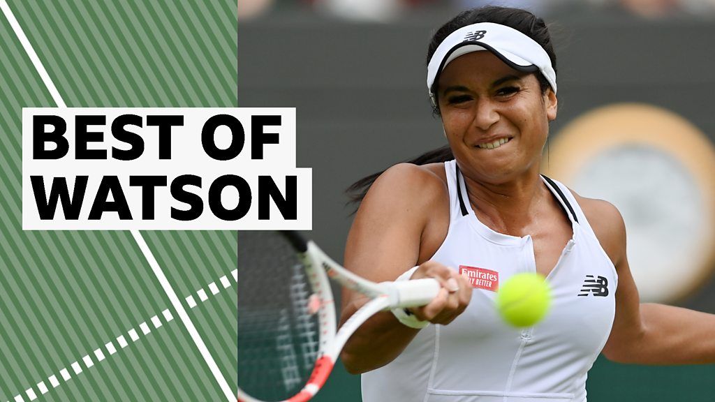 Wimbledon 2022: Heather Watson's career best performance against Kaja Juvan