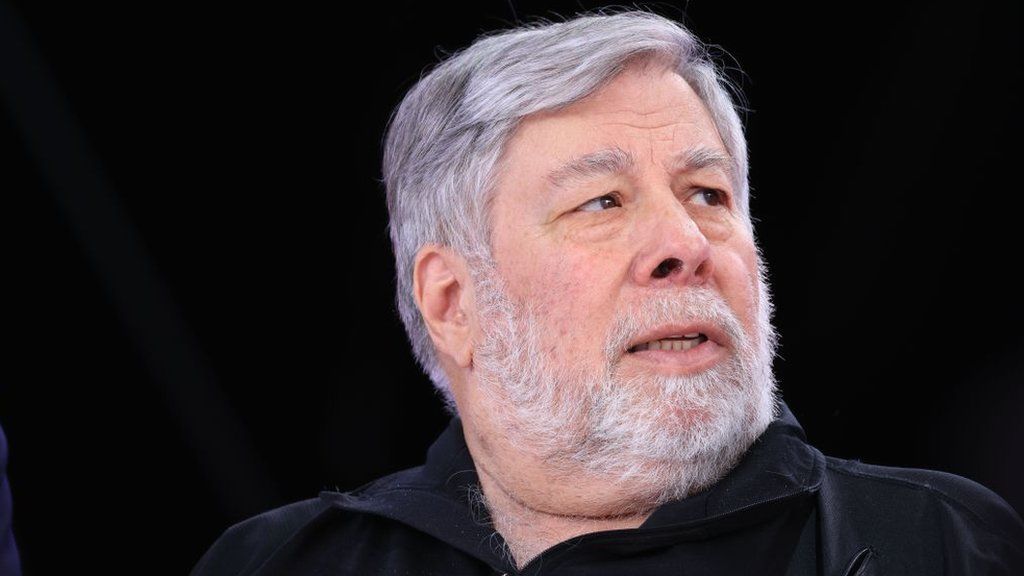 Steve Wozniak at Deutsche Telekom's Digital X event in September 2022