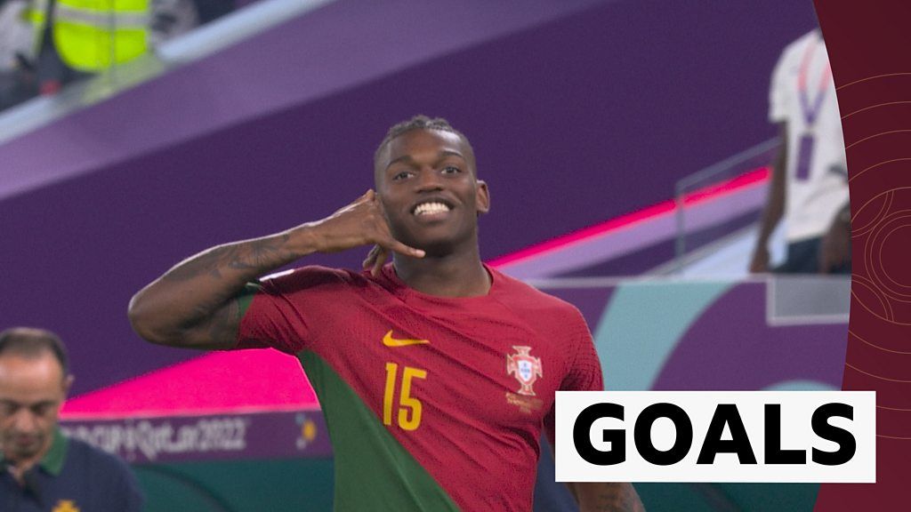 Watch the goals from Portugal 3-2 Ghana