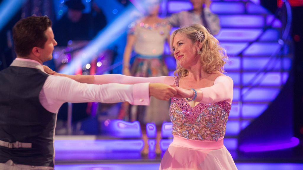 Kirkwood and Strictly dance partner Pasha Kovalev taking their final dance on the show in 2015