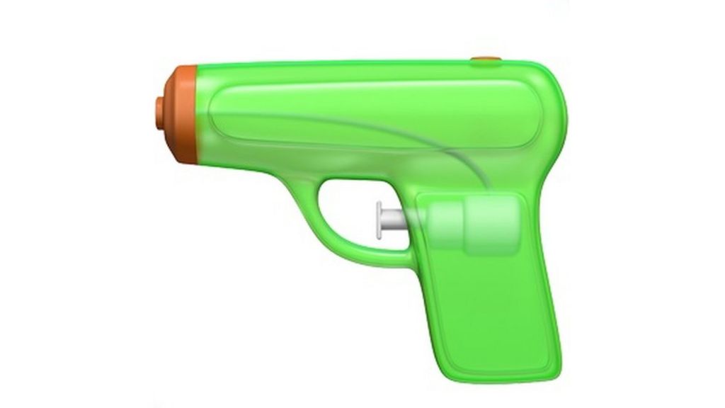 Apple urged to rethink gun emoji change - BBC News