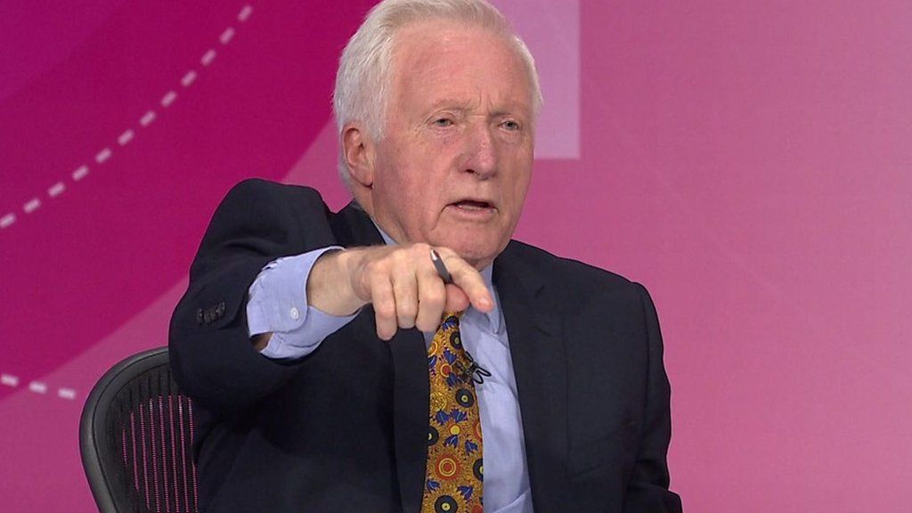 Question Time host Dimbleby boots out audience member