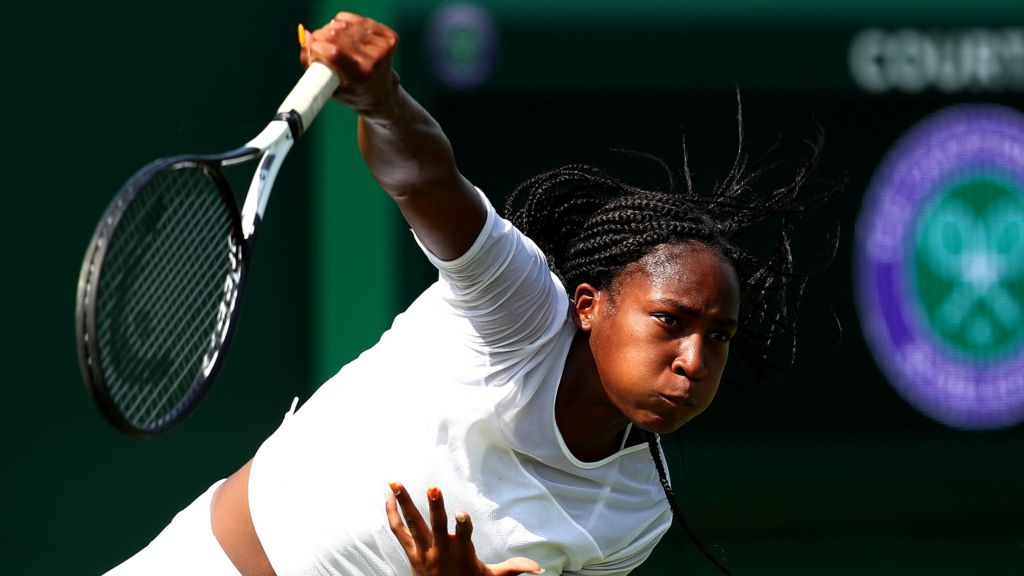 Image result for Cori Gauff Wimbledon Venus Williams