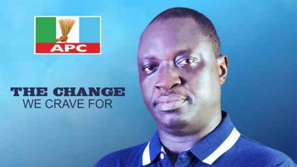 Август Бемиго баллотировался на политический пост в 2019 году от партии APC