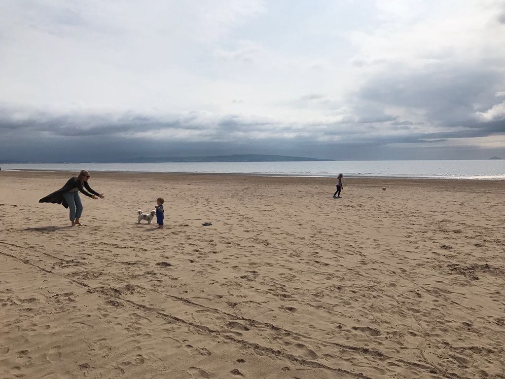 Troon beach
