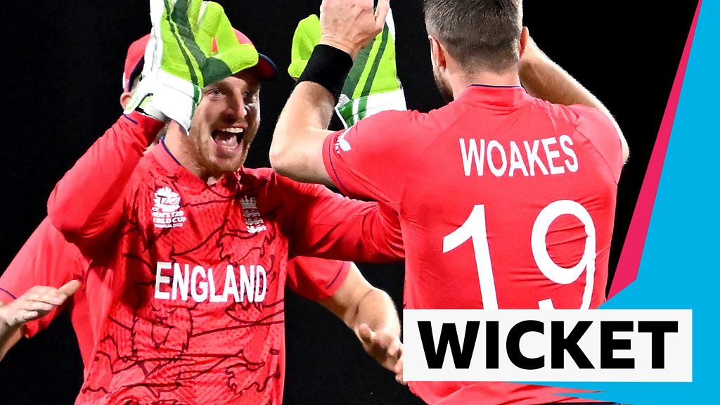 T20 World Cup: 'Brilliantly caught by Jos Buttler' - Devon Conway out early
