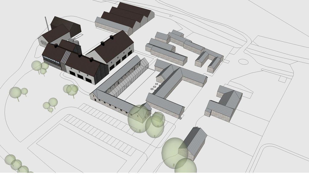 Ardgowan whisky distillery plans approved - BBC News