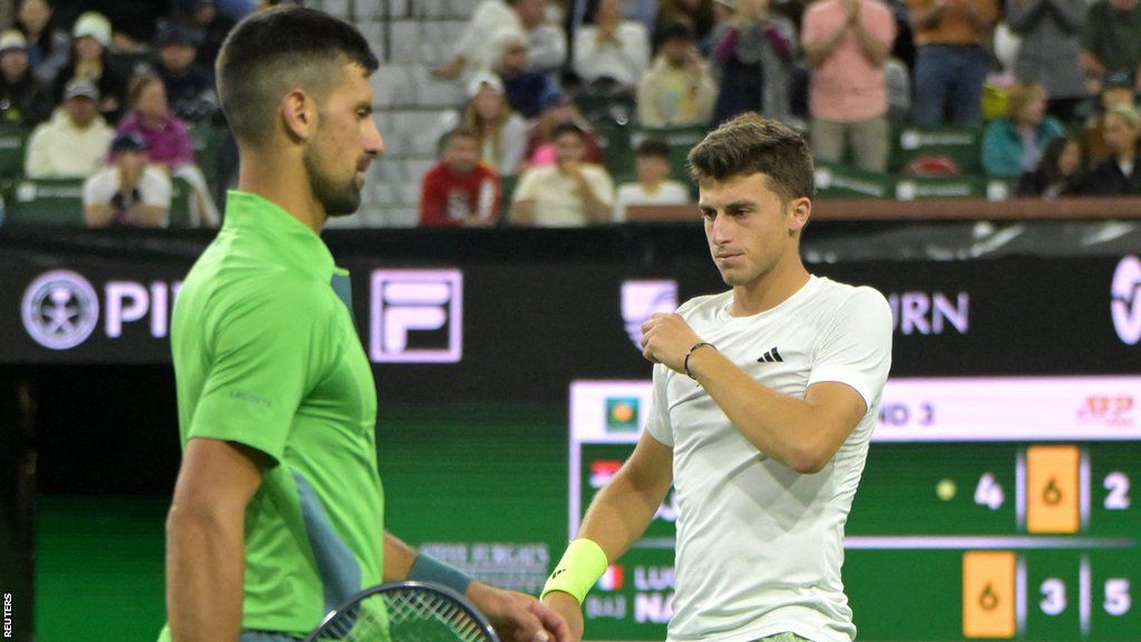 Indian Wells: Novak Djokovic knocked out by lucky loser Luca Nardi - BBC  Sport