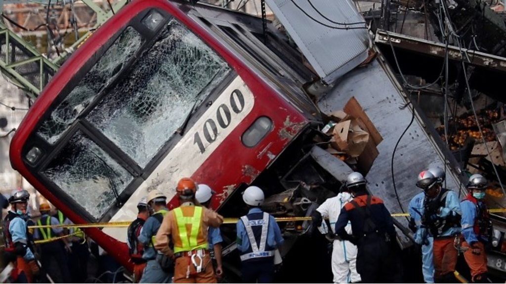 Japan train crash