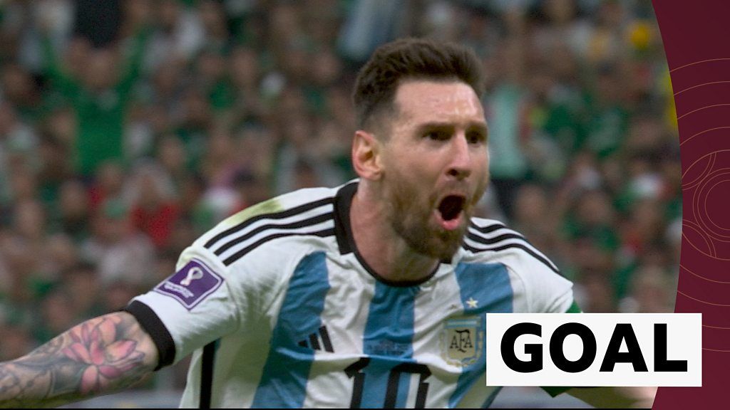 Messi strike gives Argentina the lead over Mexico