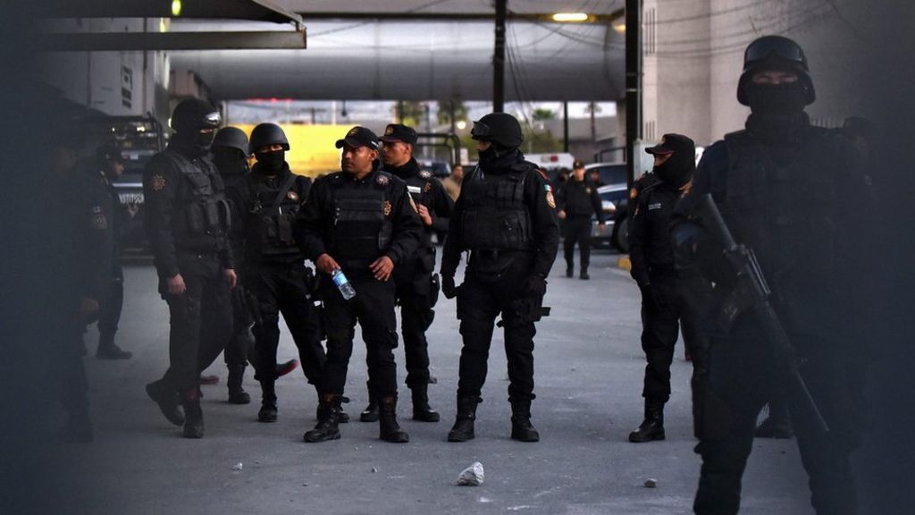 Mexico prison riot leaves 49 dead near Monterrey - BBC News