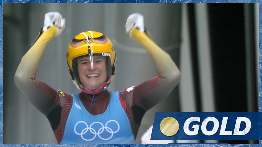 Winter Olympics: Natalie Geisenberger wins luge gold for Germany
