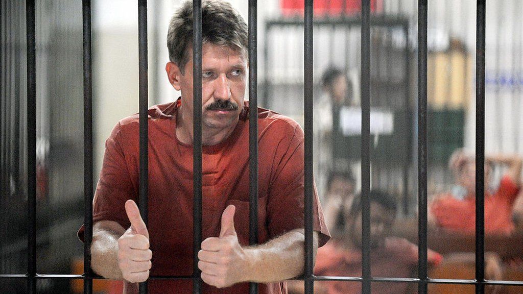 Viktor Bout spent more than two years in a Bangkok jail.