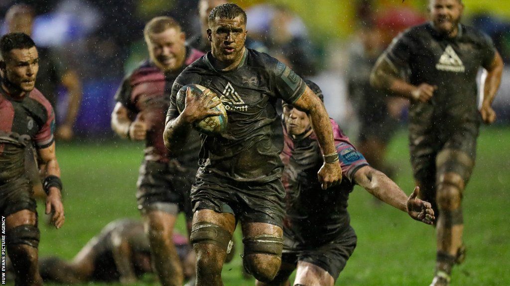 Morgan Morse scored one of the Ospreys' tries in the United Rugby Championship victory against Cardiff on 1 January