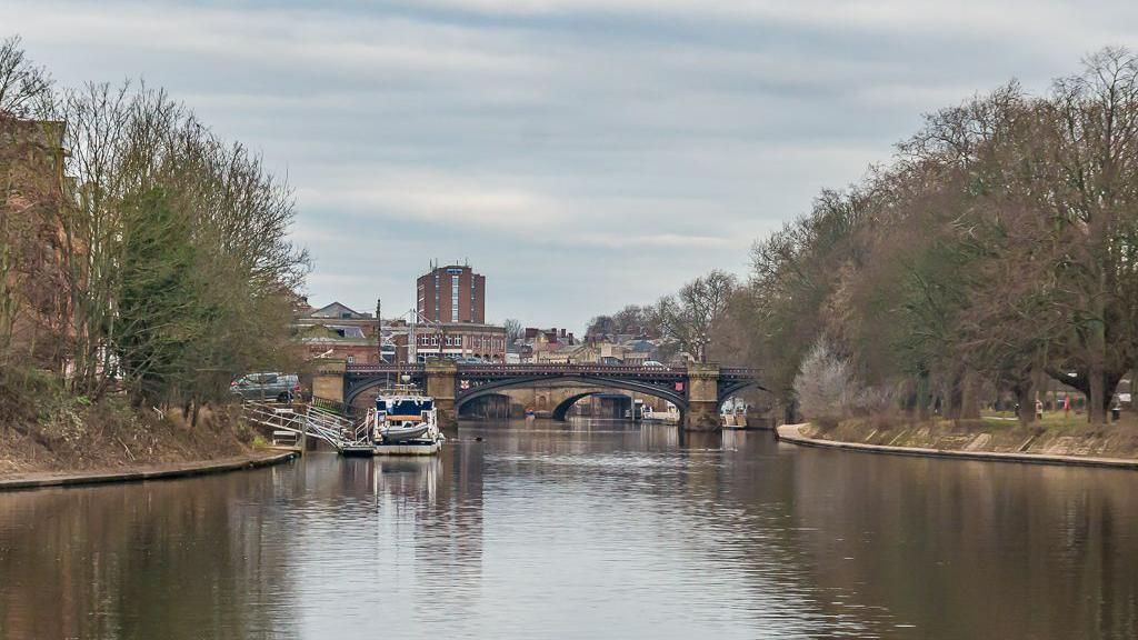 River Ouse in York City Centre