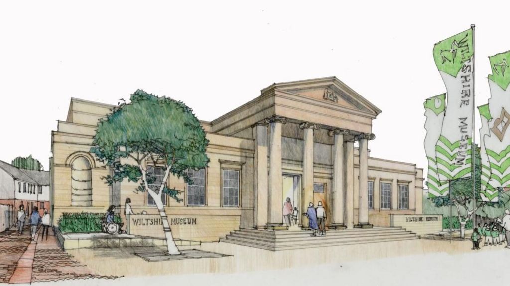 Artist’s impression of the new museum by Richard Carman