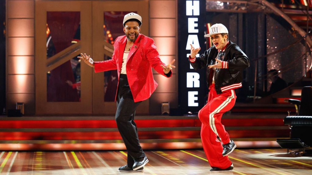 BBC handout photo of JB Gill and Lauren Oakley, during their appearance on the live show on Saturday for BBC1's Strictly Come Dancing. Issue date: Saturday November 2, 2024