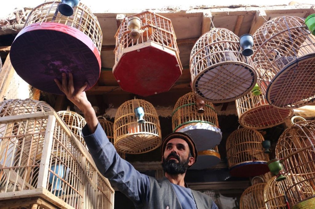  view of Mendevi market is seen as daily life continues despite recent Daesh attacks in Kabul, Afghanistan on September 16, 2022