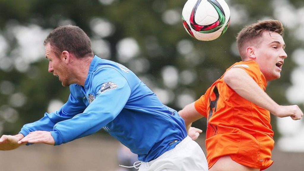 Gary Hamilton nets equaliser for Glenavon in injurytime BBC Sport