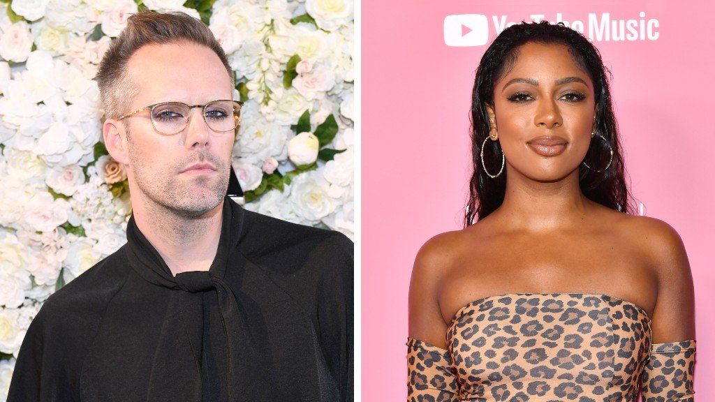 Justin Tranter and Victoria Monét