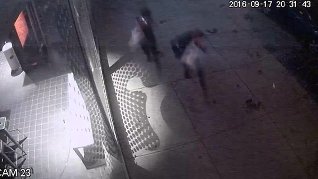 CCTV shows moment of New York City blast