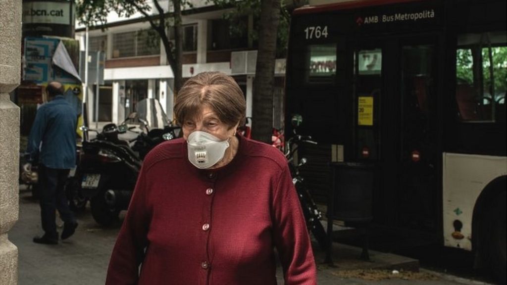 Coronavirus Spain makes masks compulsory on public transport BBC News